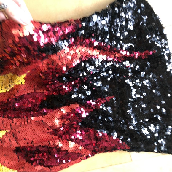 Multicolor Sequin Dress size 10 - Picture 2 of 8